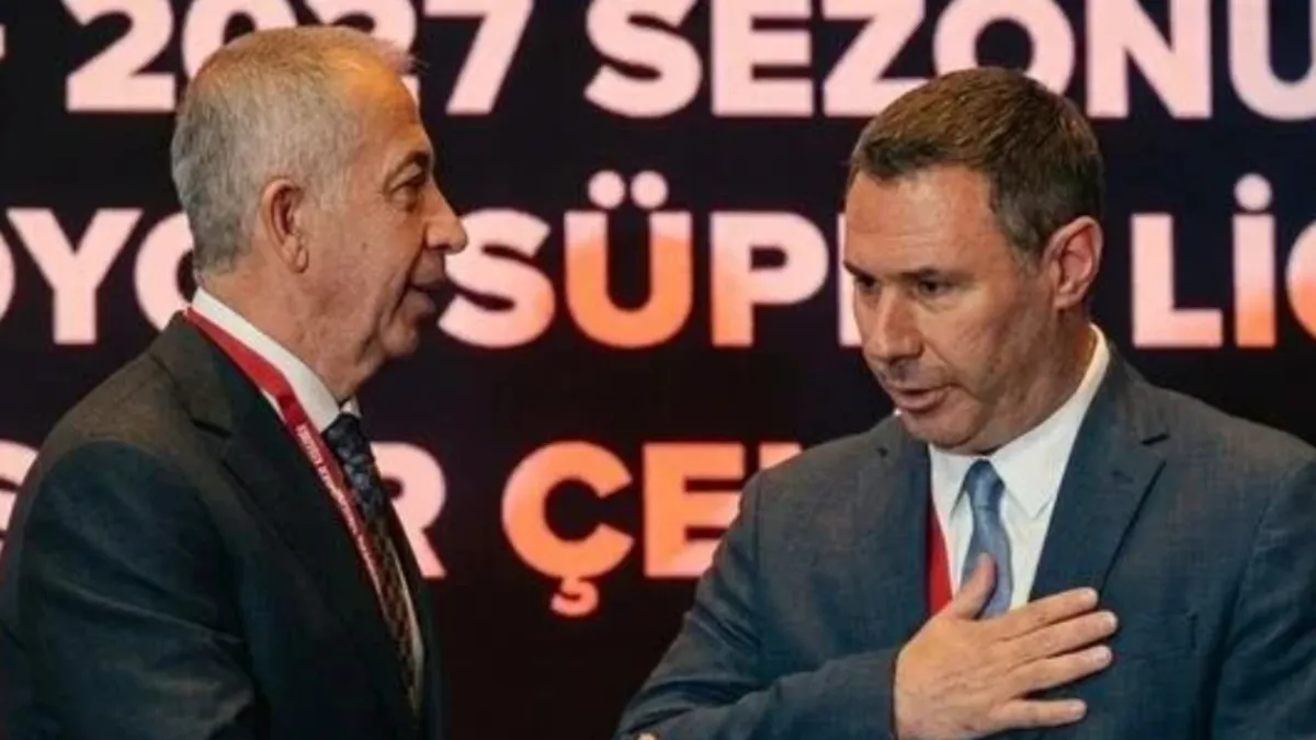 Fikstür çekiminde tokalaşma gerilimi! Biz herkese elimizi uzatıyoruz...