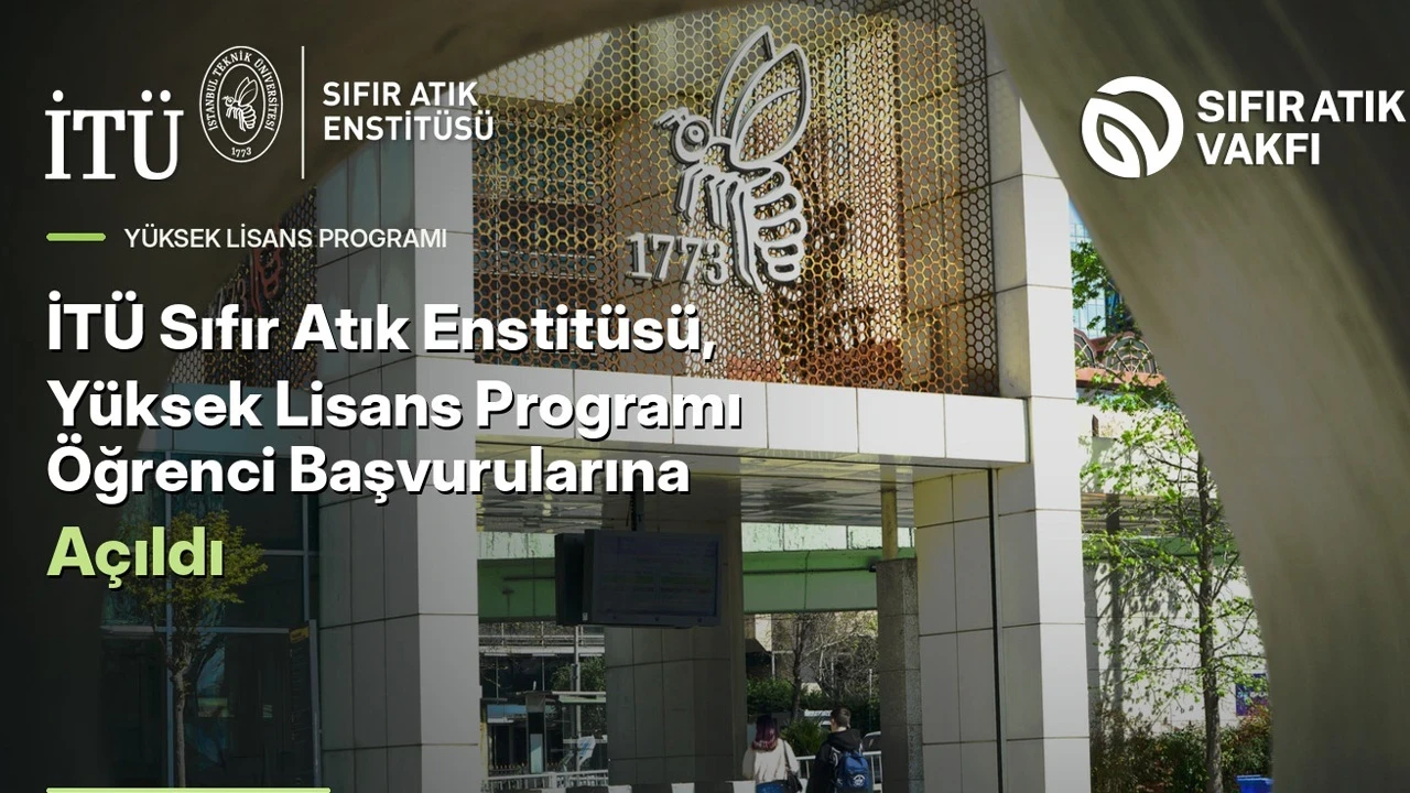 İTÜ'den "sıfır atık başvuru" açıklaması
