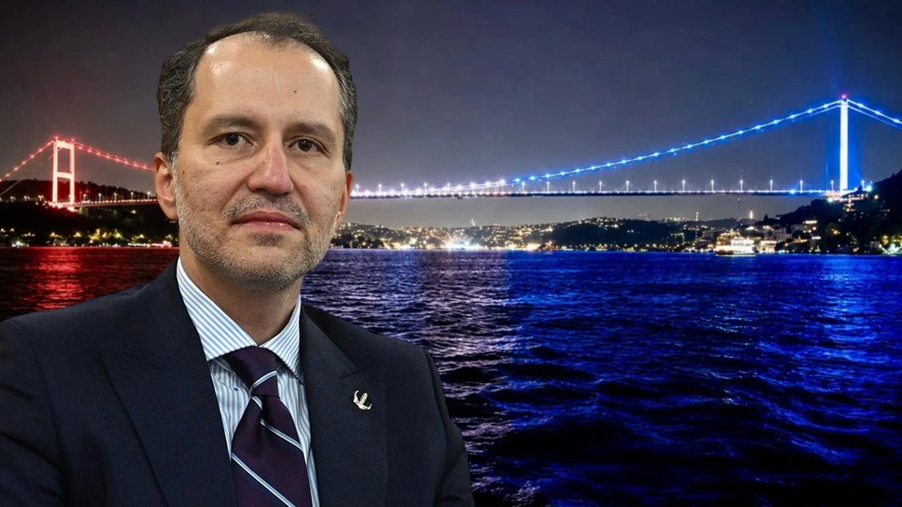 Erbakan'dan FSM'nin ABD bayrağı rengiyle ışıklandırmasına tepki: Siyonizm destekçilerine şirin gözükmek