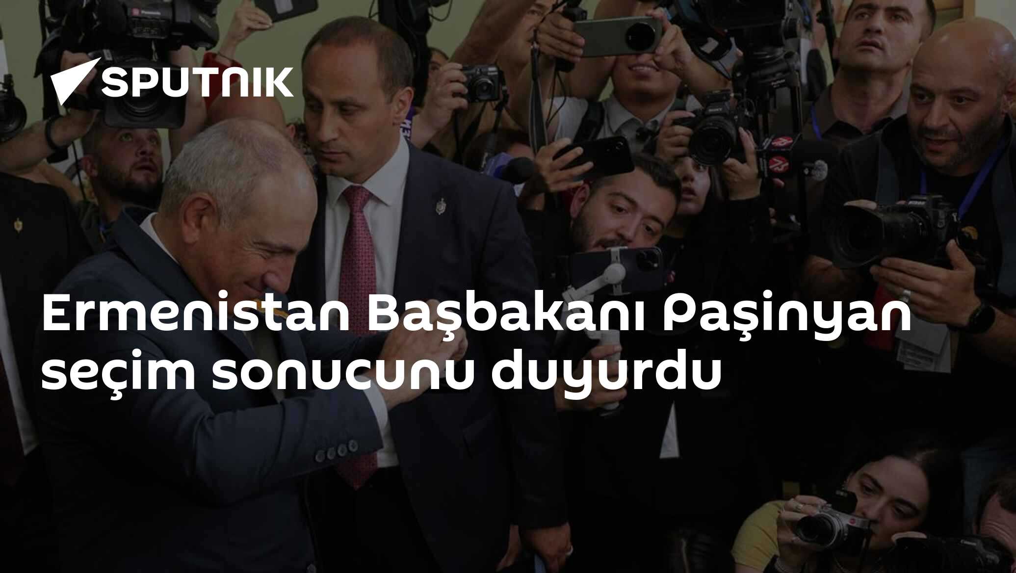 Ermenistan Başbakanı Paşinyan seçim sonucunu duyurdu