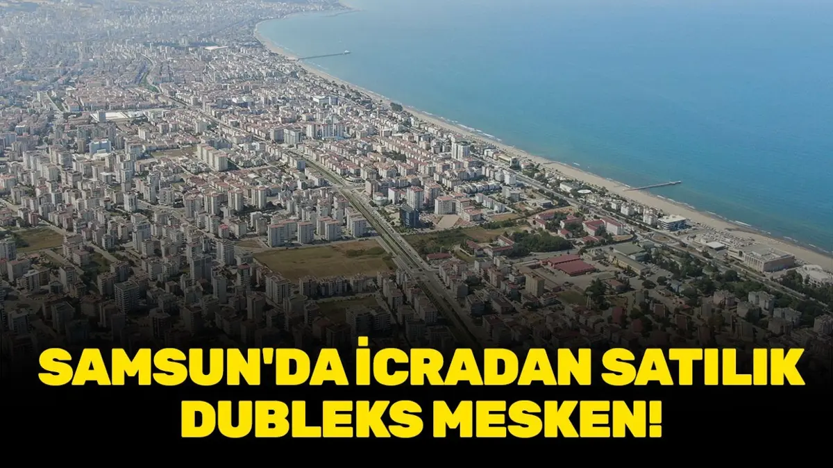 Samsun Atakum'da icradan satılık 3+1 dubleks mesken!