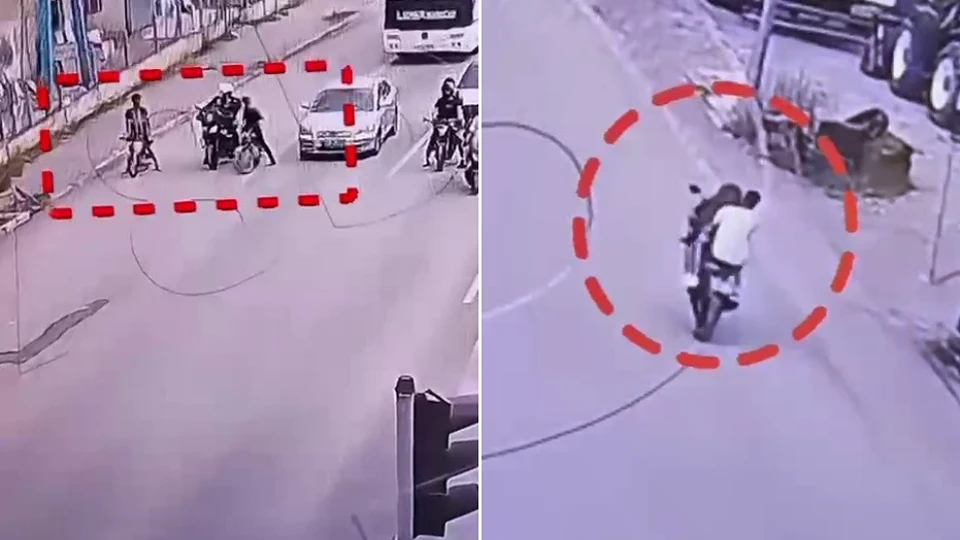 Hatay'da trafikte ön kaldıran motosiklet sürücülerine ceza yağdı