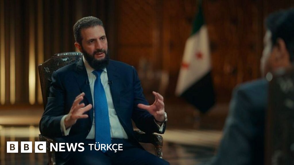 Suriye lideri Şara: 'İsrail ile güvenlik anlaşması yapmaya çalışıyoruz'