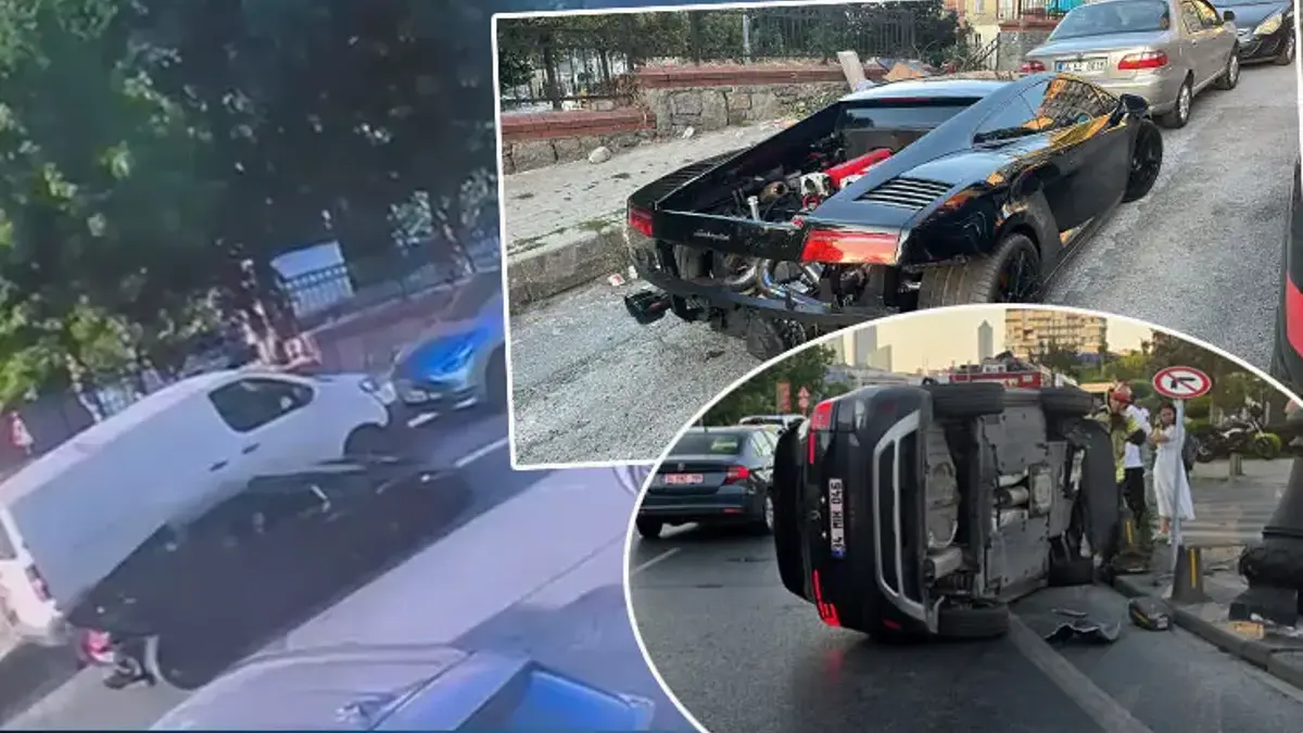 15 milyonluk otomobili tamir eden ustanın test sürüşü pahalıya patladı! Cipe çarpıp takla attırdı, kaçtı