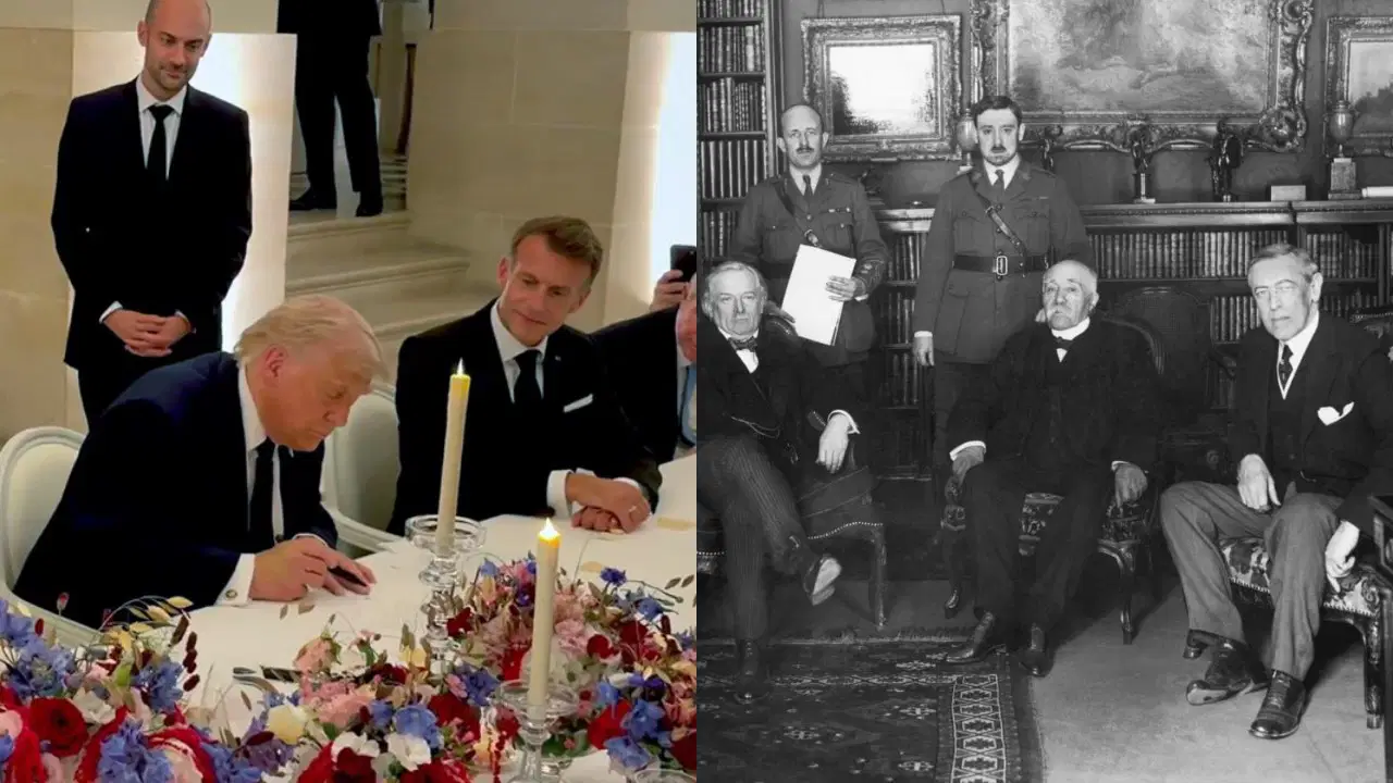 Trump ve Wilson arasındaki tarihi paralellik: 107 yıl sonra aynı salonda yeni kriz anlaşması