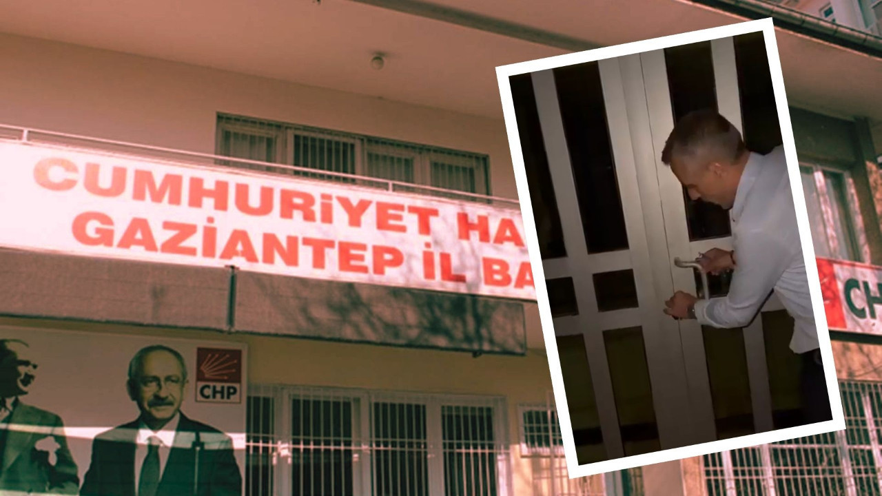CHP’de provokasyon tutmadı! Kırıldı denilen kapı sapasağlam çıktı