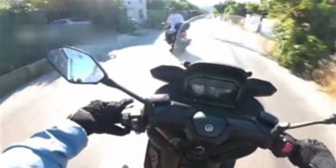 İstanbul'da bir şahıs, tartıştığı motosikletli sürücüye çarpıp kaçtı