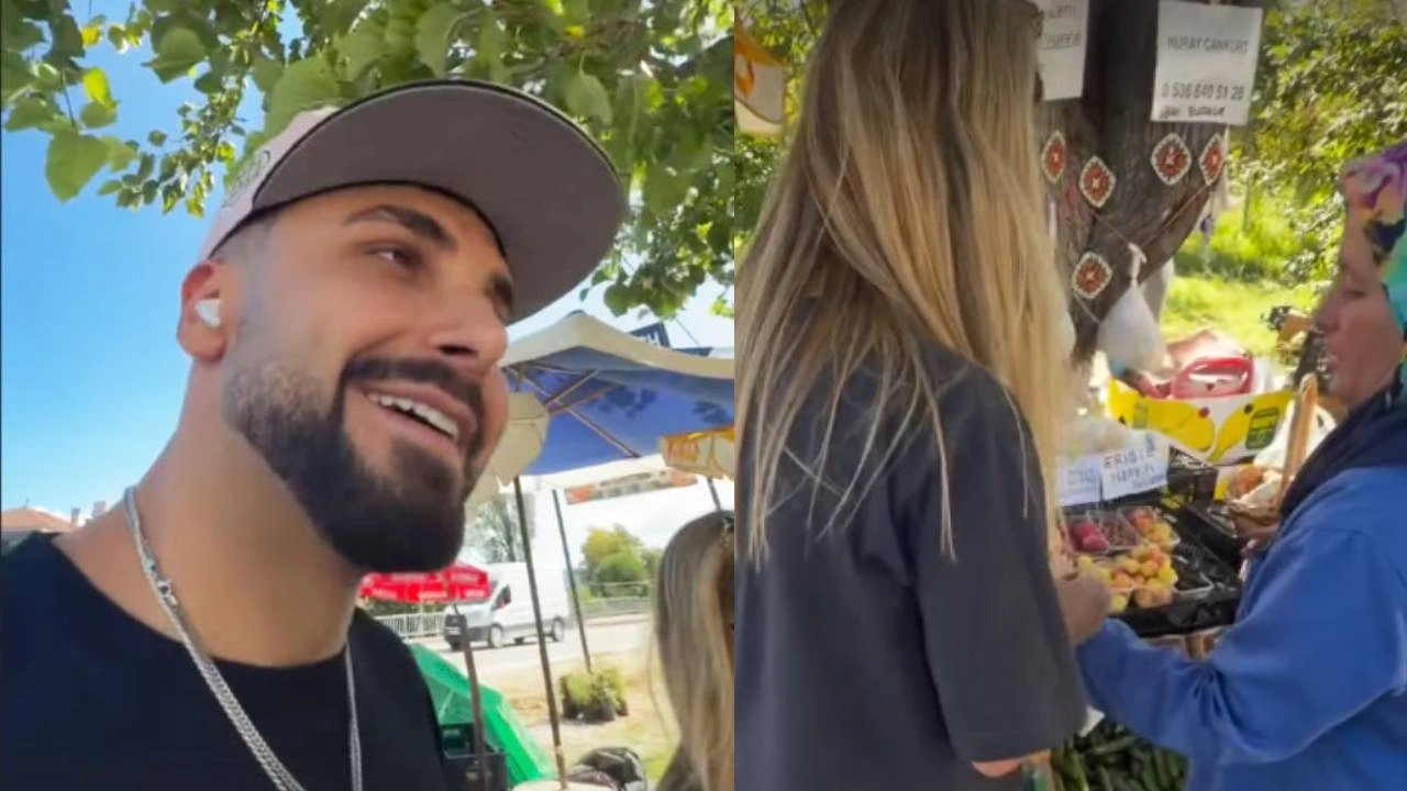 Yol kenarında güldüren anlar! Pazarcı Sefo'yu tanımayınca olanlar oldu