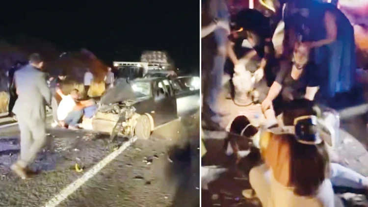 Kafa kafaya kaza: 2 ölü 8 yaralı