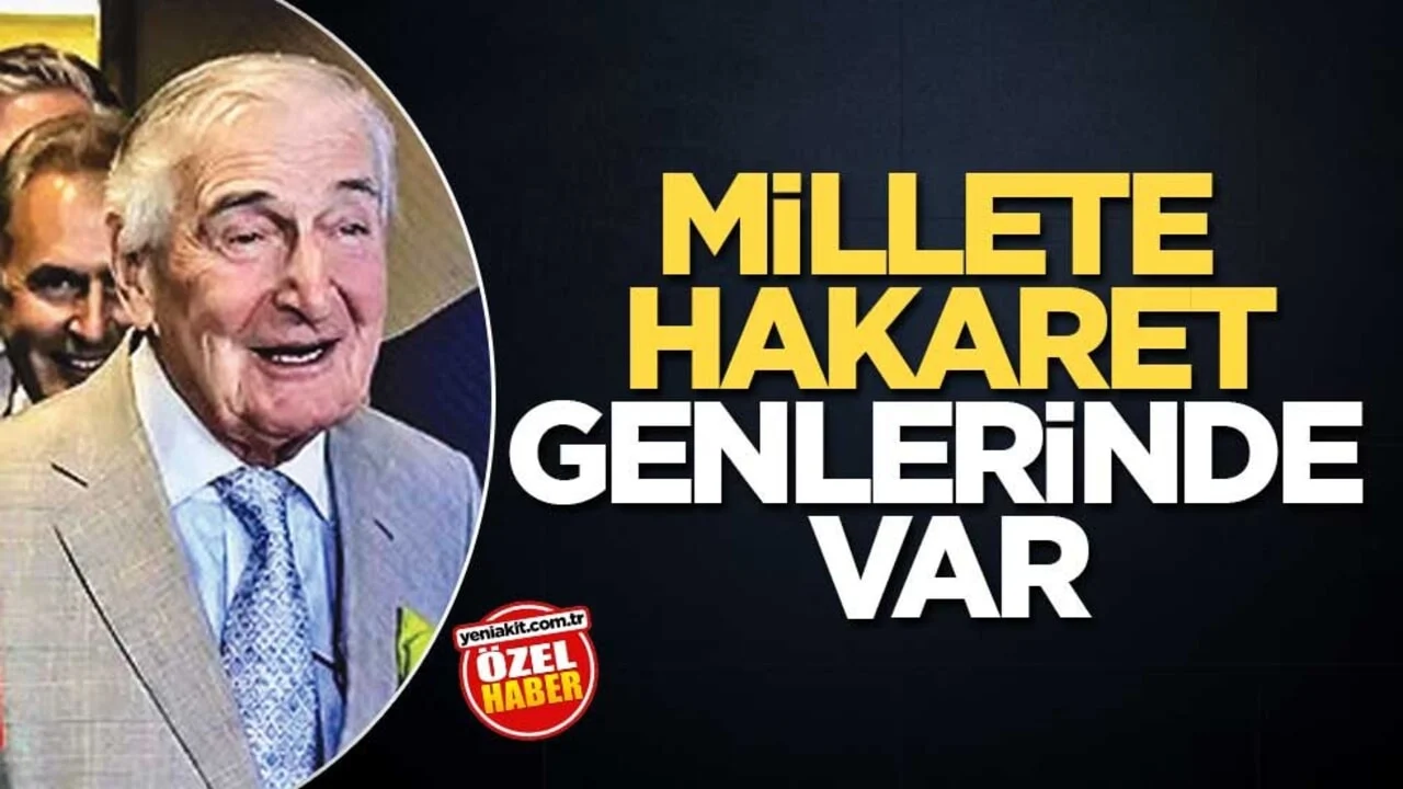 Millete hakaret genlerinde var