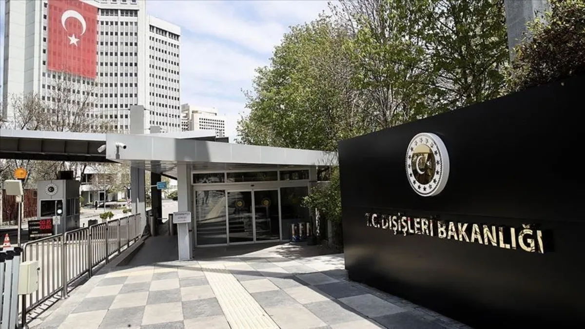 Dışişleri'nden İsrail'e yasa dışı toprak gaspı tepkisi