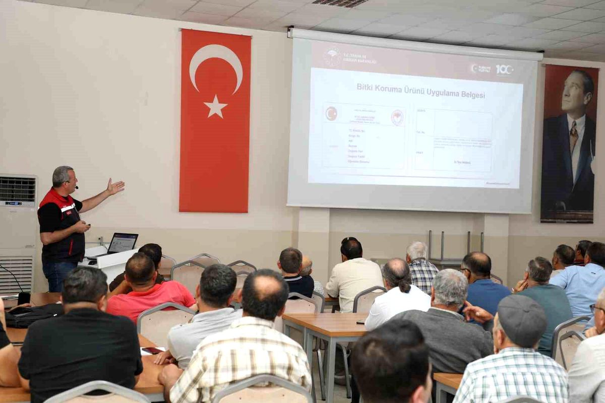 Eskişehir'de çiftçilere güvenli üretim eğitimi