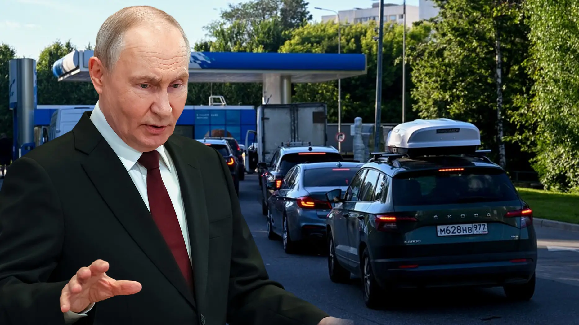 Rusya'dan akaryakıt krizi itirafı... Putin: Yasaklamayı düşünüyoruz