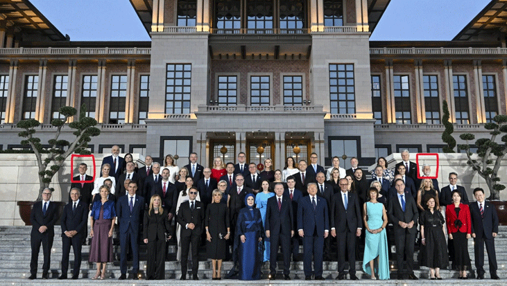 Aynı ülkeden 2 lider NATO Zirvesi'nde! Ankara'ya gelebilmek için dava açtı: Aile fotoğrafında dikkat çeken detay