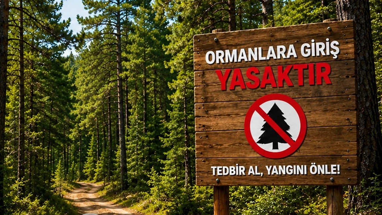 Bilecik'te ormanlara giriş kısıtlaması başladı