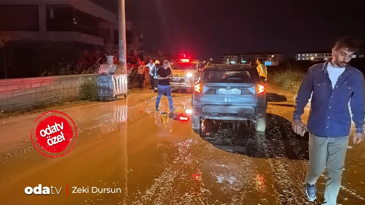Konya'da cadde ve sokaklar göle döndü: Dakikalar içinde felaket