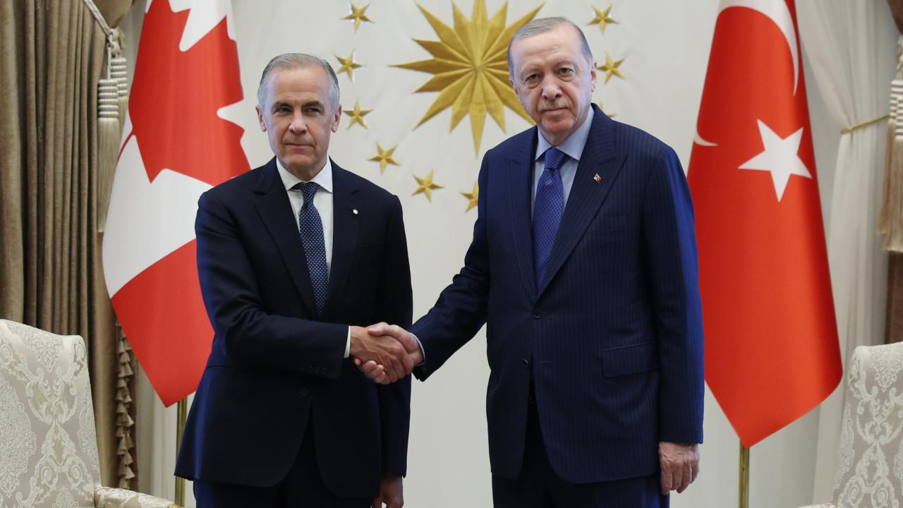 Cumhurbaşkanı Erdoğan, Kanada Başbakanı Carney'i kabul etti
