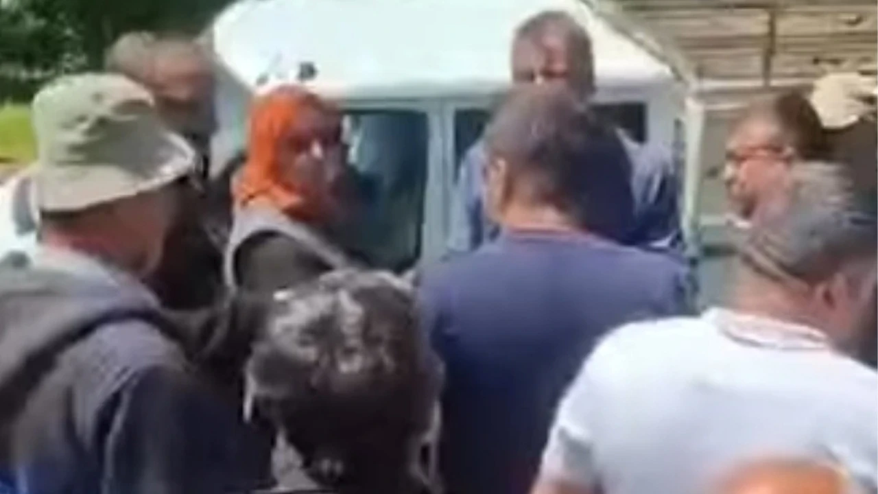 Gölköy’de orman kesimini mahalle halkı çalışmaları durdurdu