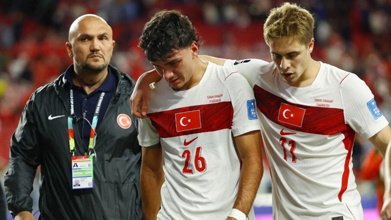 A Milli Takım'da gözyaşları sel oldu: Bitiş düdüğüyle hüngür hüngür ağladılar