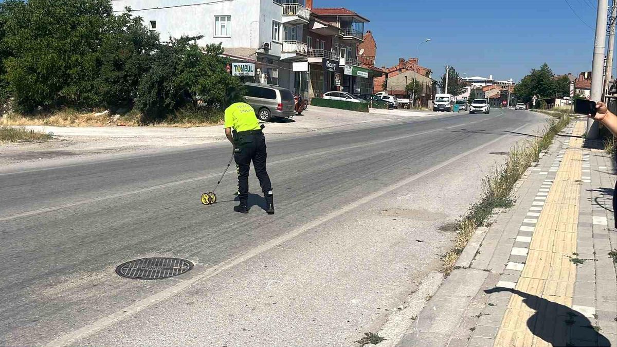 Tavşanlı'da elektrikli scooter kazası: 14 yaşındaki sürücü yaralandı