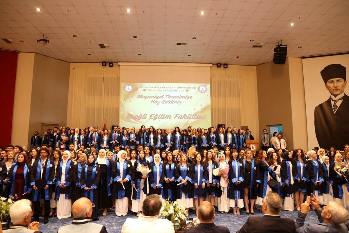 BEUN Ereğli Eğitim Fakültesi 2025-2026 Mezuniyet Töreni Coşkuyla Kutlandı