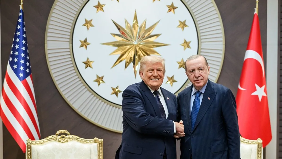 Beyaz Saray, Trump ile Başkan Erdoğan’ın fotoğrafını paylaştı