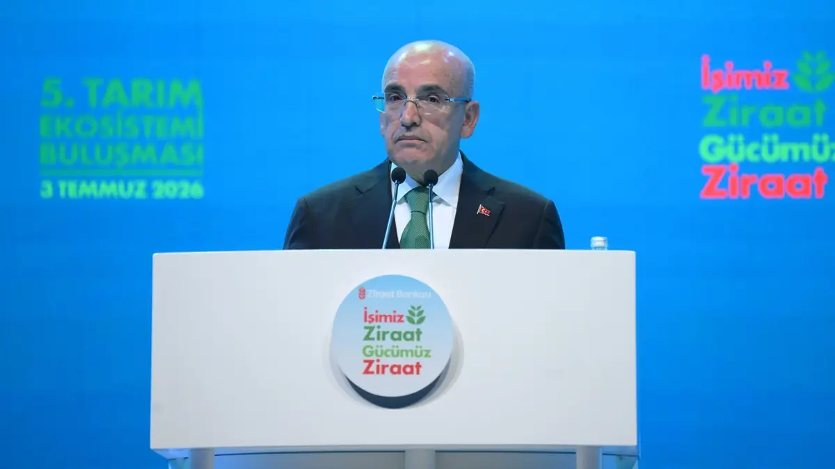 Bakan Şimşek'ten tarıma destek mesajı: 938 milyar liralık kaynak ayırdık
