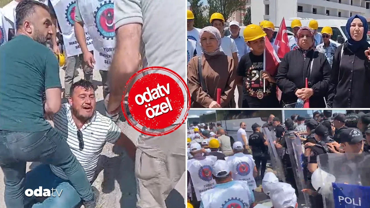 Madenciler yürümek istedi, gerginlik yaşandı... 12 kişilik heyet şirkette... Madenci eşinden sitem