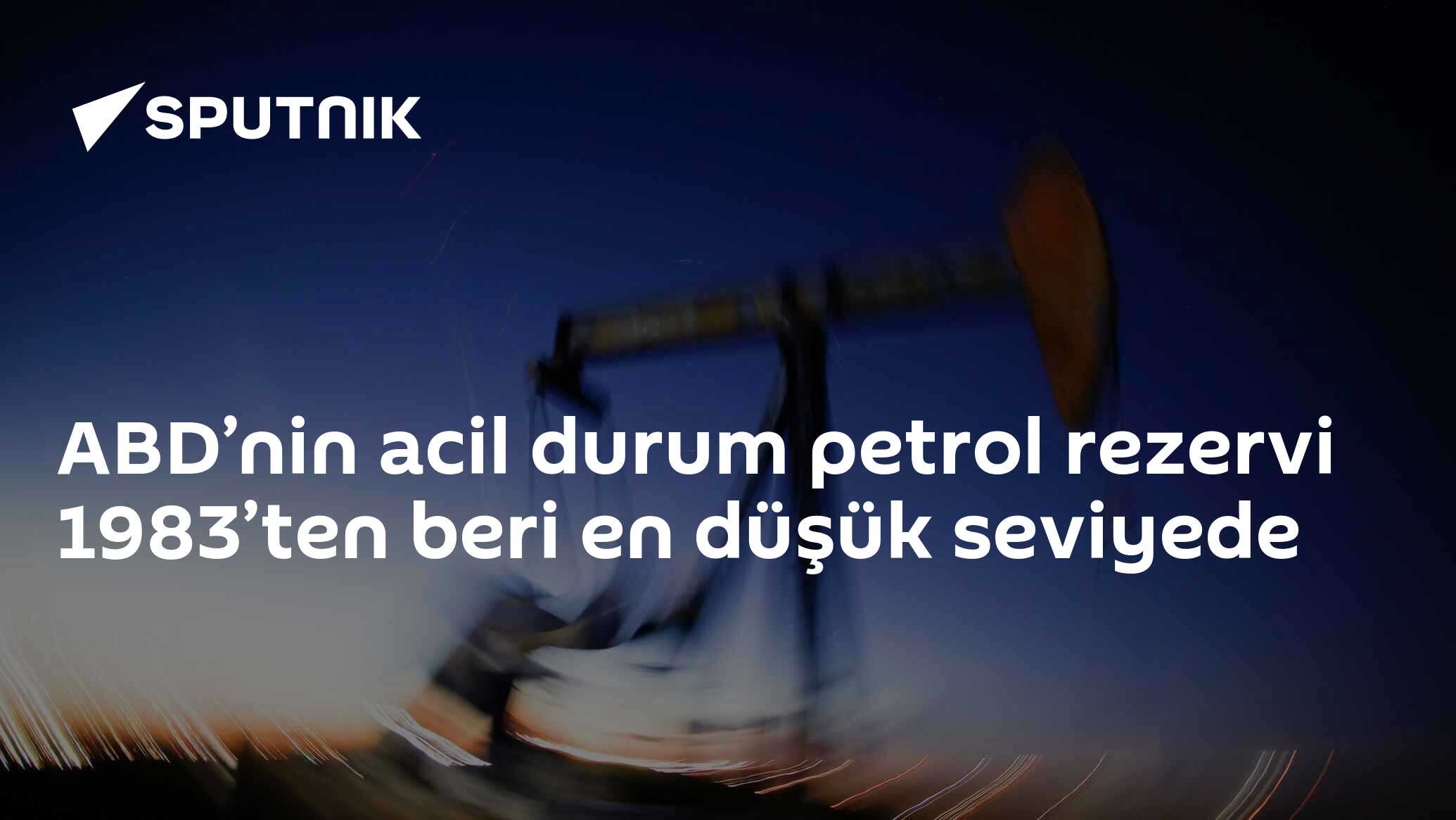 ABD’nin acil durum petrol rezervi 1983’ten beri en düşük seviyede