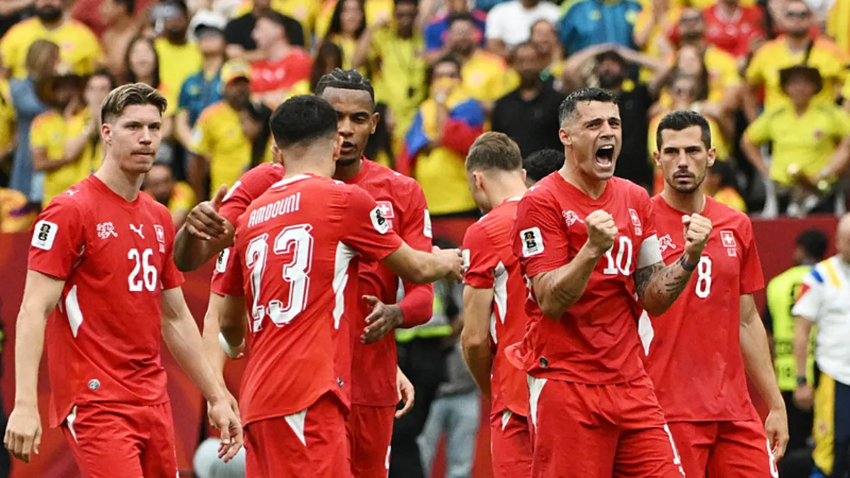 İsviçre, Kolombiya’yı penaltılarda eledi! Çeyrek finale çıktı