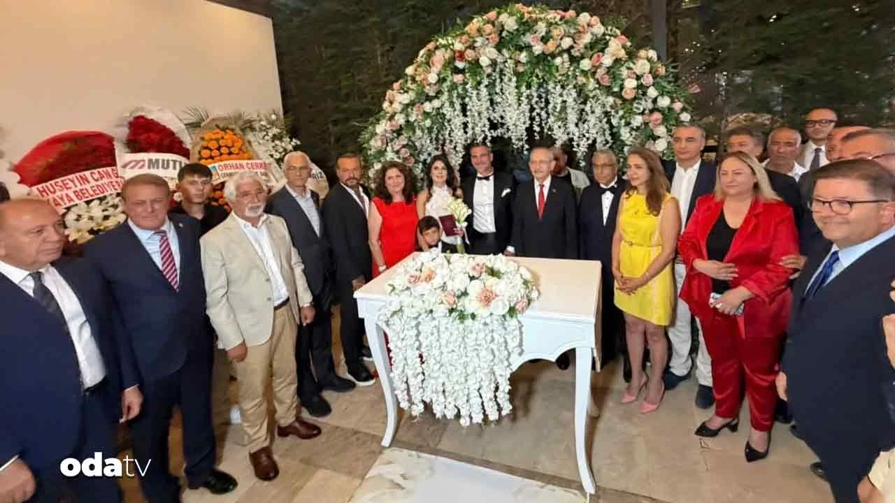 Kılıçdaroğlu'nun ekibi düğünde buluştu