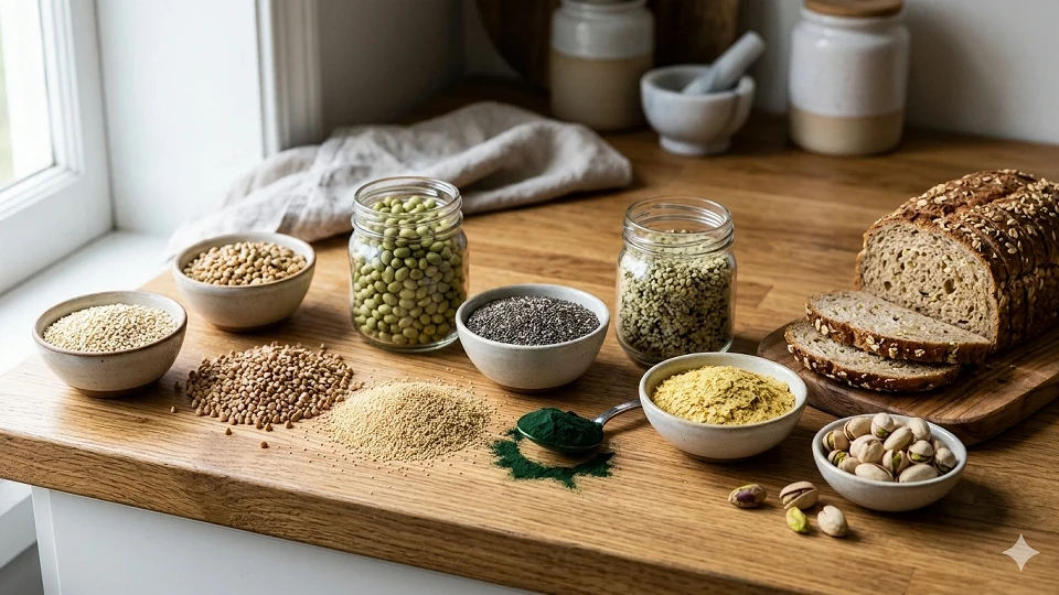 9 temel amino asitli bitkisel tam protein kaynakları