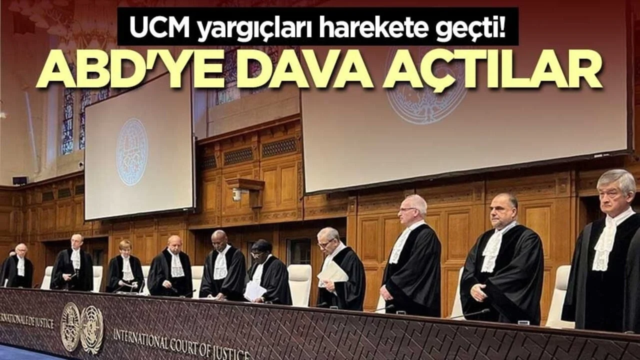 UCM yargıçları harekete geçti! ABD'ye dava açtılar