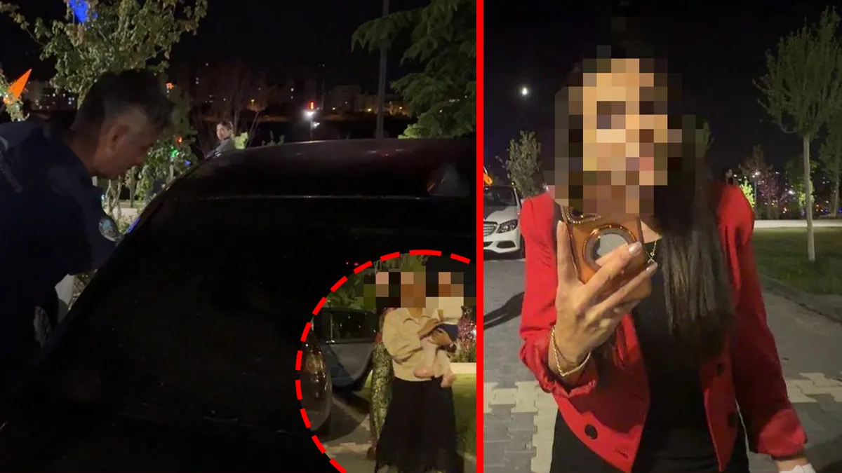 Kayseri’de akılalmaz olay! 10 aylık bebeğini arabada unuttu: Sinirini çevredekilere saldırarak çıkardı!