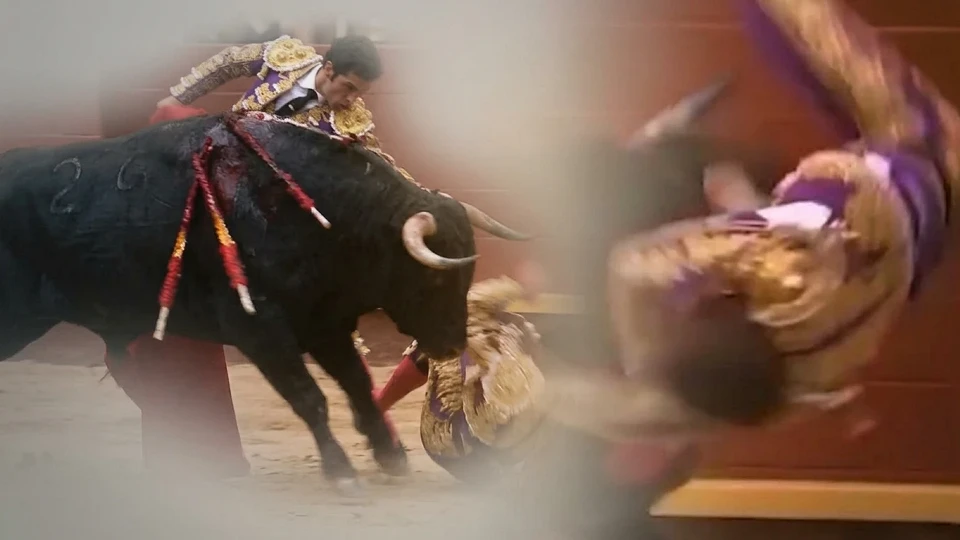 Madrid'deki boğa güreşinde kan donduran kaza: 24 yaşındaki genç matador arenanın ortasında can pazarından geçti!