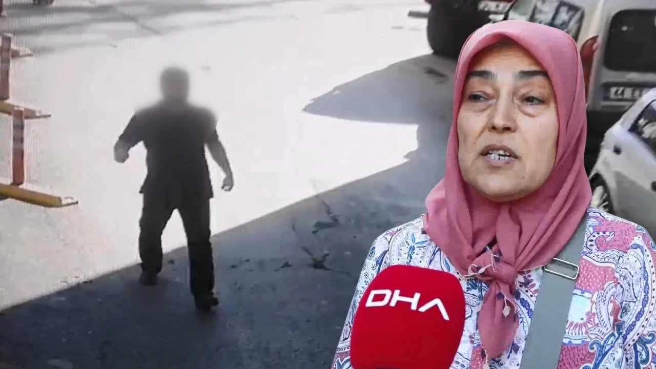 Sokak ortasında şoke eden saldırı! Arkasından yaklaştı, yumruk atıp kaçtı!