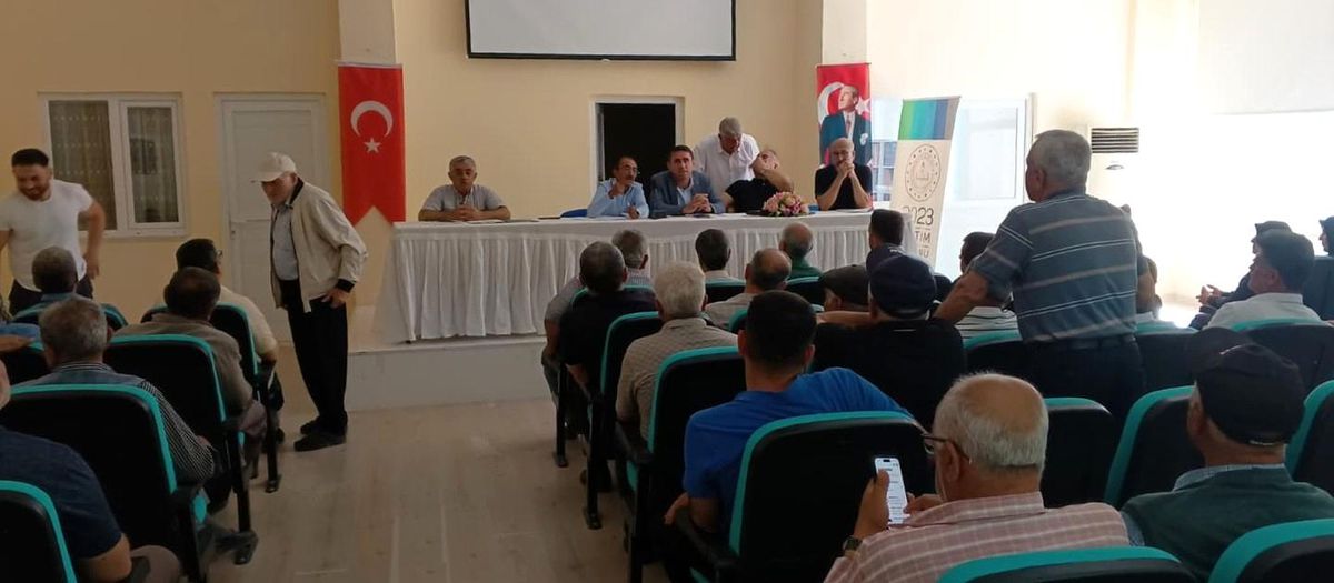 Deprem kaymalarına karşı kadastro güncelleme toplantısı yapıldı