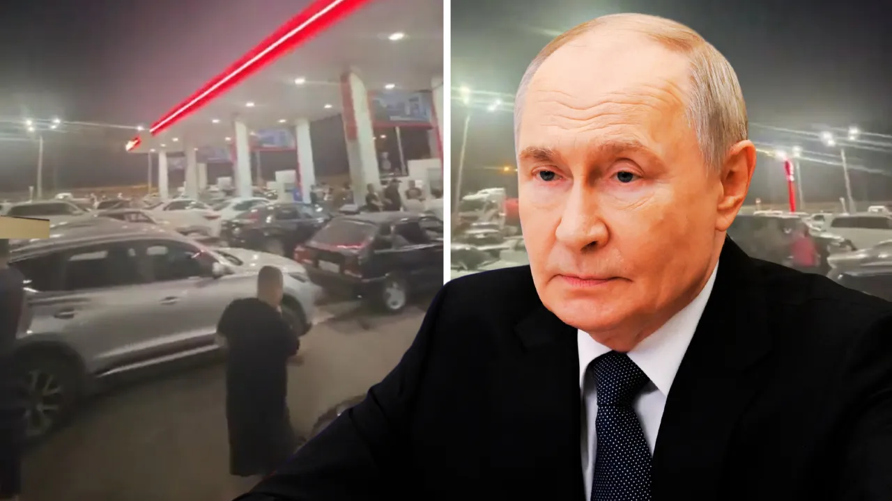 Rusya'yı akaryakıt krizi vurdu! Putin itiraf etti: Satışlar sınırlandı, yumruklar havada uçuştu