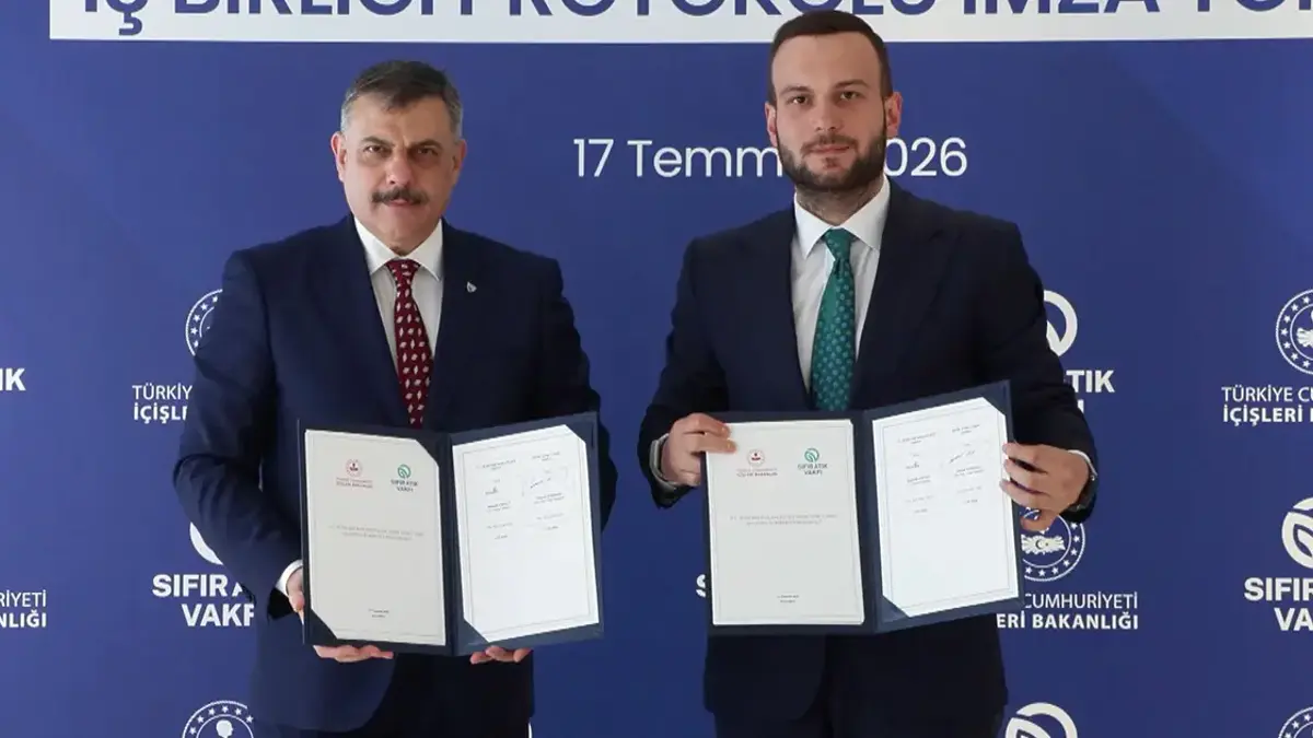 İçişleri Bakanlığı ile Sıfır Atık Vakfı arasında işbirliği