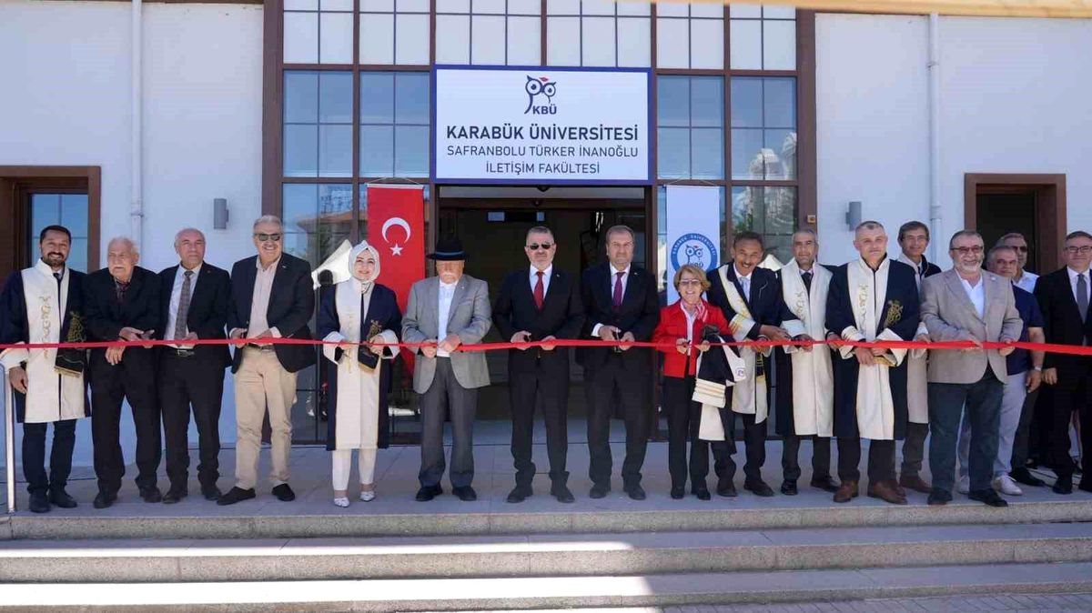 Türker İnanoğlu'nun adı KBÜ'de yaşayacak: Açılış ve mezuniyet coşkusu bir arada
