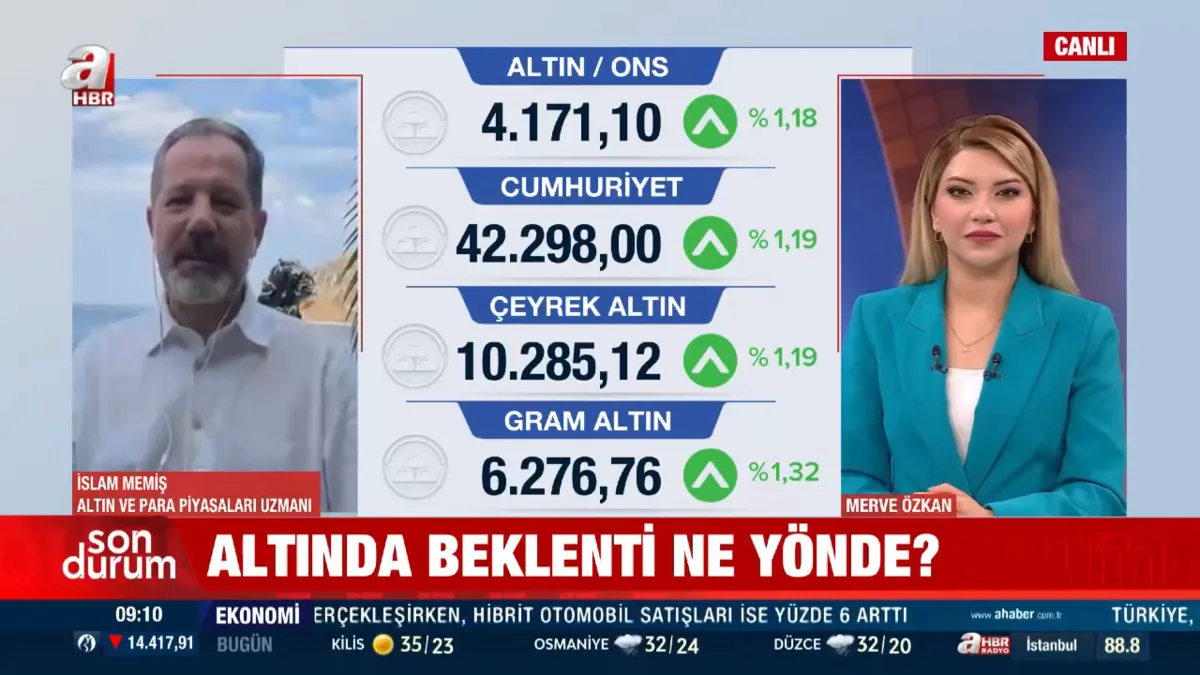 Gram altın yatırımcısına ekran uyarısı! İslam Memiş 10 bin TL’lik sürprizi açıkladı