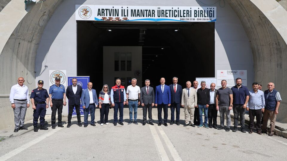 Tünelde ilk mantar hasadı