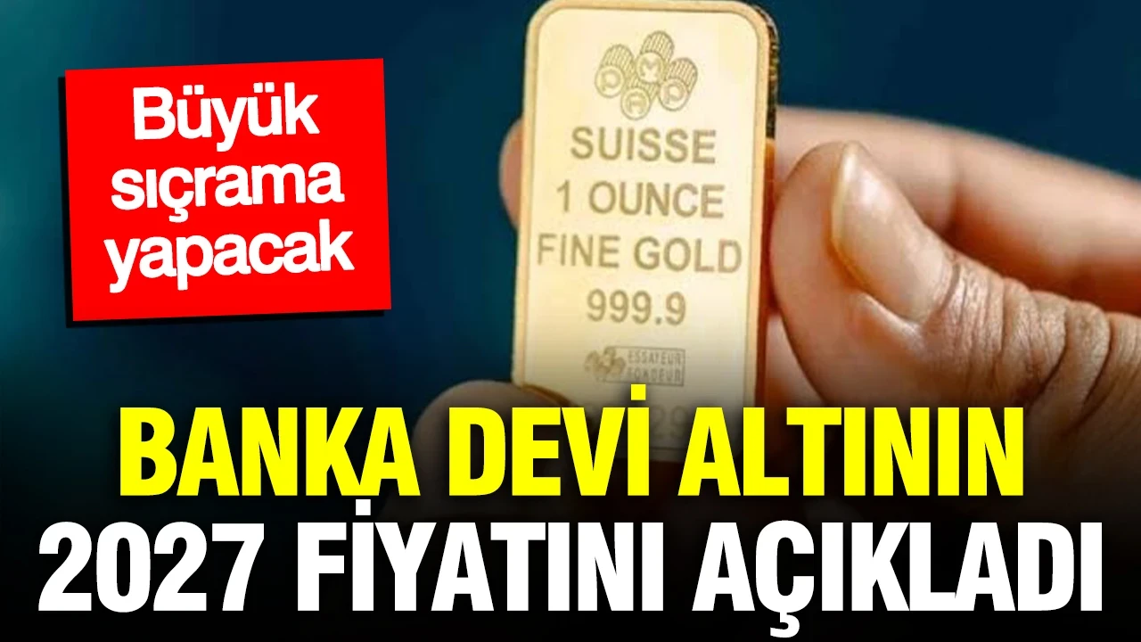 2027 yılı için altın açıklaması: ABD’li WisdomTree rakam verdi