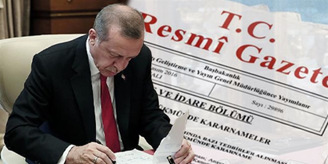 Cumhurbaşkanlığı Teşkilat Kararnamesi Yayımlandı