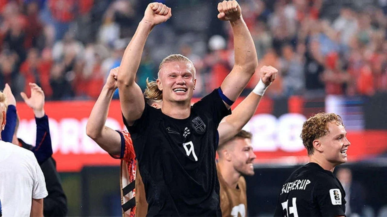Haaland yine sahnede: Norveç son 32 turunda