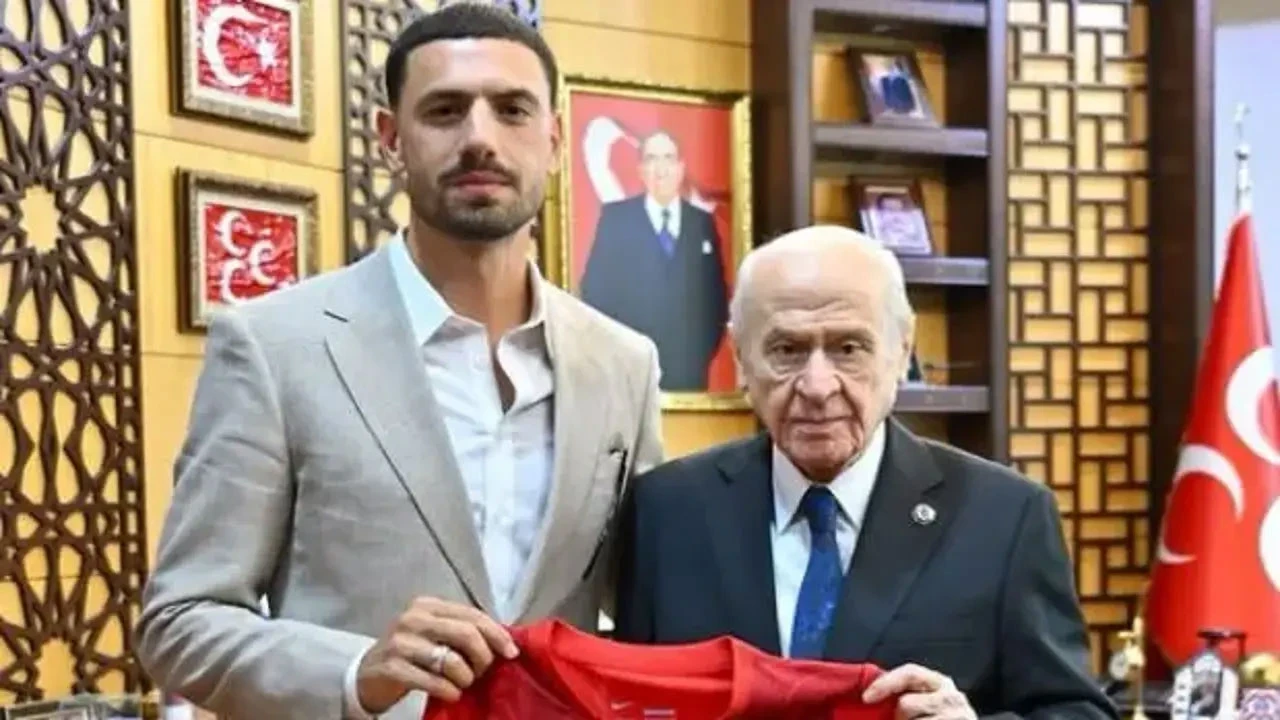 Merih Demiral'dan Devlet Bahçeli ziyareti