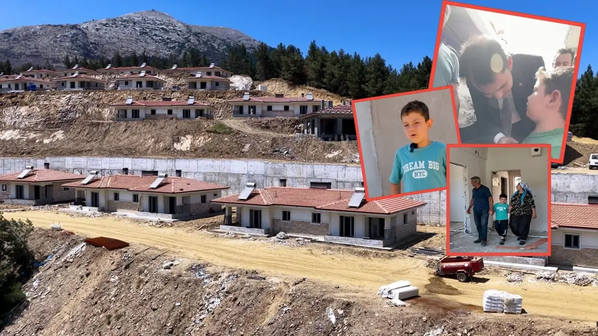 "Evimizi yapacak mısın"" demişti, söz tutuldu! İzmir'de afetzedelere yeni yuva