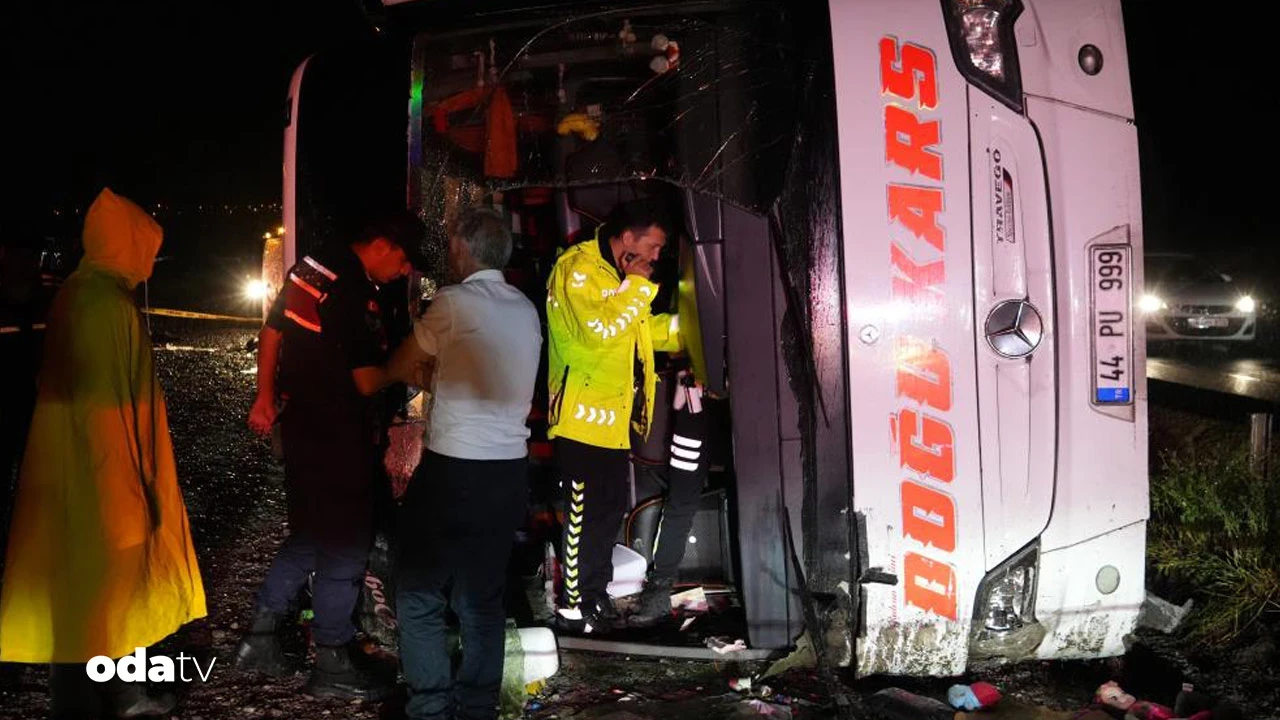 Kırıkkale'de faciadan dönüldü: 40 yaralı