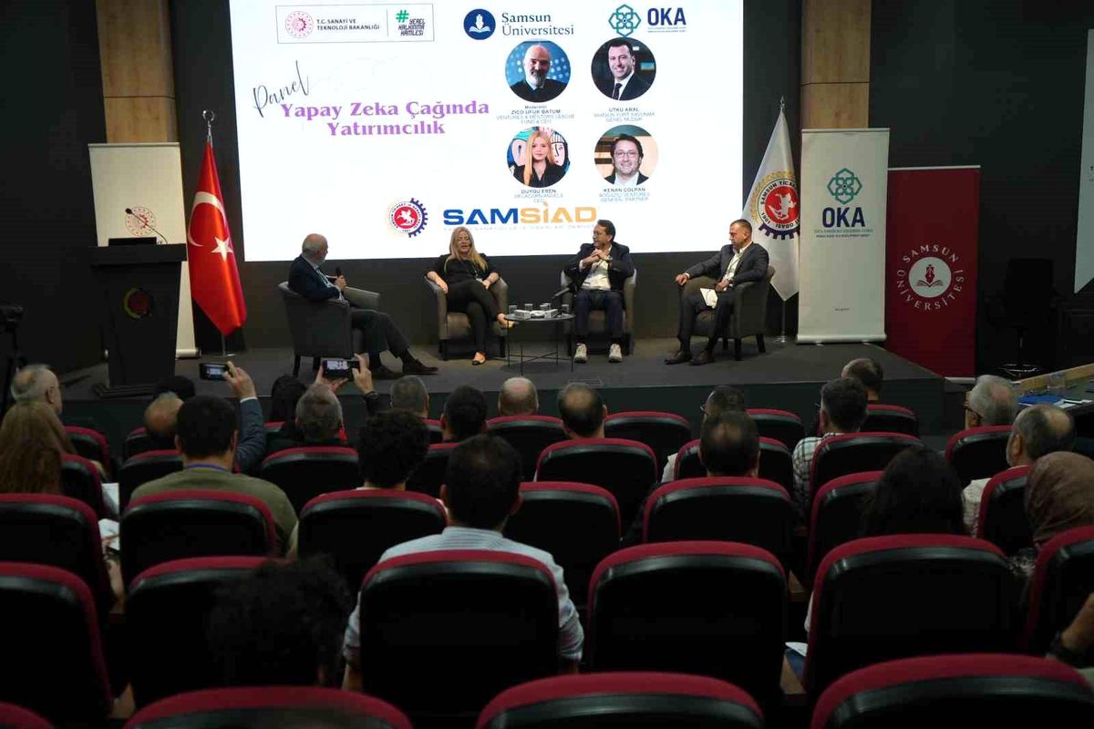 Samsun'da Yapay Zeka Çağında Yatırımcılık Paneli Düzenlendi