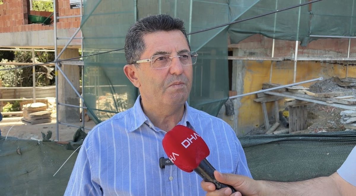 Çekmeköy'de bir binanın eğri durduğu iddiasına ilişkin konuşan Belediye Başkanı Çerkez: Herhangi bir olumsuzluk görülmüy..